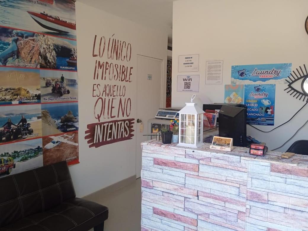 Hostal Brisa Marina Paracas Zewnętrze zdjęcie